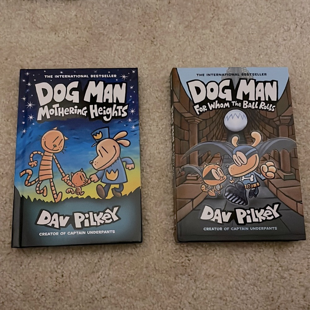 Like New Dog Man Books